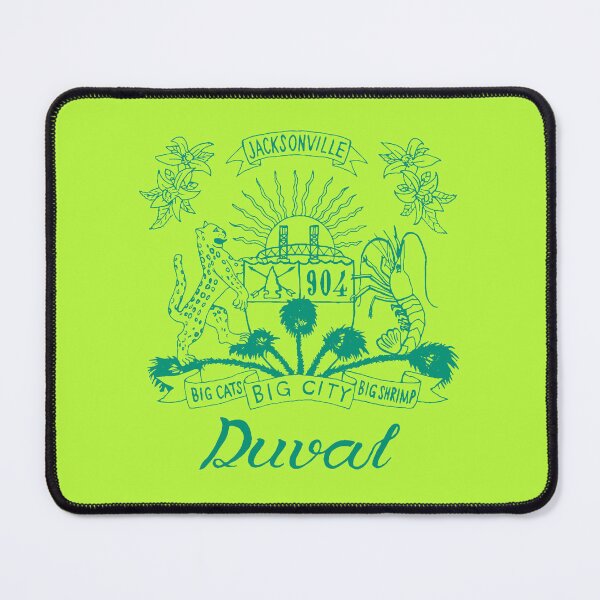 Item preview, Duval Crest Green Lettering on Lime designed and sold by DuvalCrest.