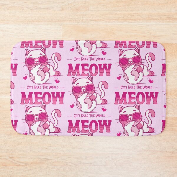 Item preview, Cats rule the world - funny cat quotes designed and sold by VichallanStudio.