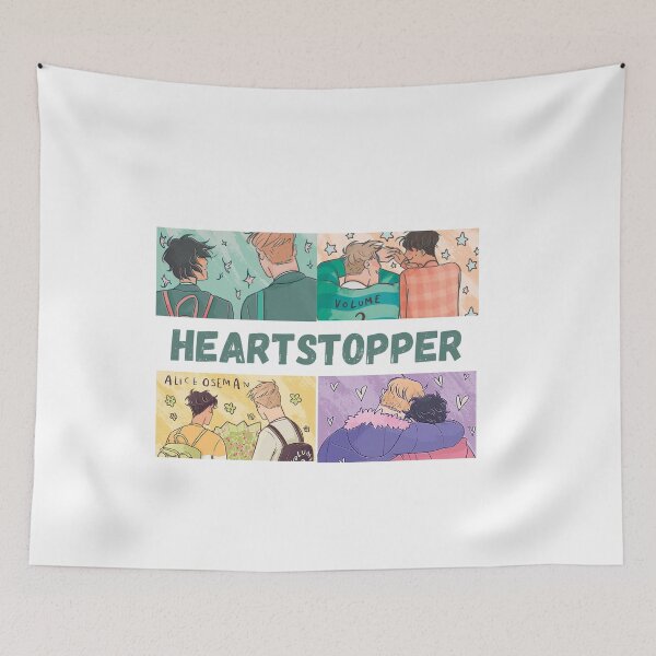 Item preview, Diseño Heartstopper con imágenes novedosas. designed and sold by goaTToast.