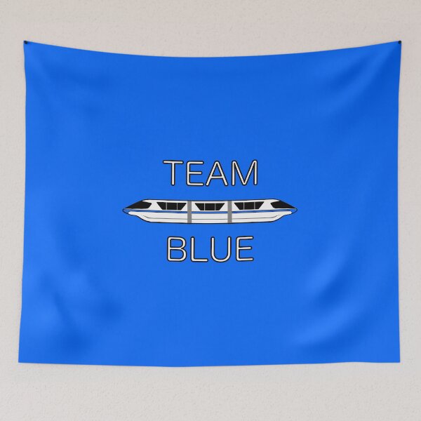 Item preview, Team Blue Monorail designed and sold by Uncle-Orville.