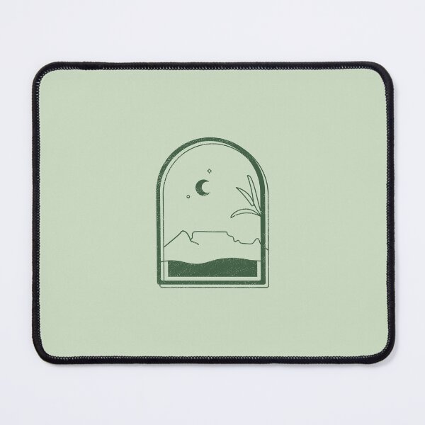 Item preview, Table Mountain Boho Sky Green designed and sold by AsteriskHouse.