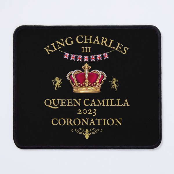 Item preview, KING CHARLES III & QUEEN CAMILLA CORONATION DAY LOGO 6TH MAY 2023 designed and sold by Krafty Arts Studio.