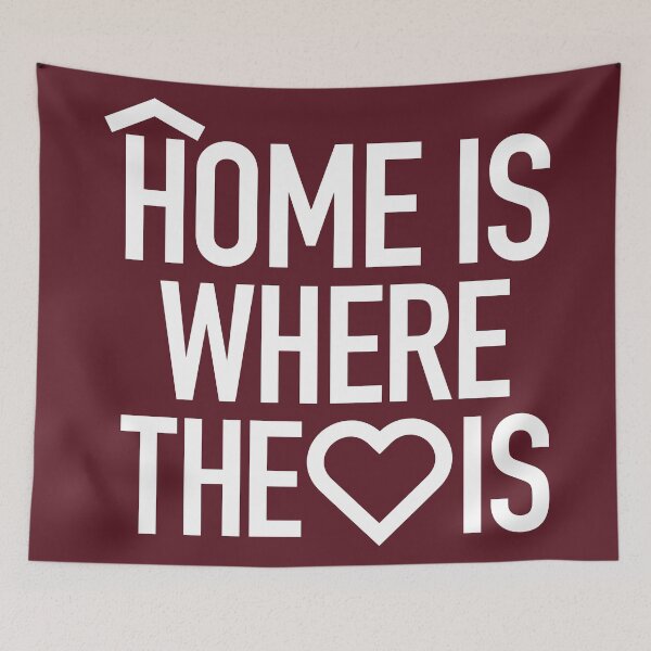 Item preview, Home Is Where The Heart Is by Tobe Fonseca designed and sold by Tobe Fonseca®.