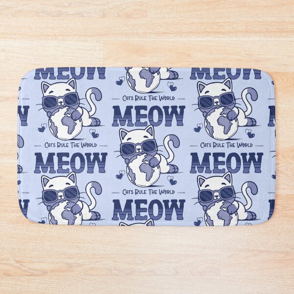 Item preview, Cats rule the world - funny cat quotes designed and sold by VichallanStudio.