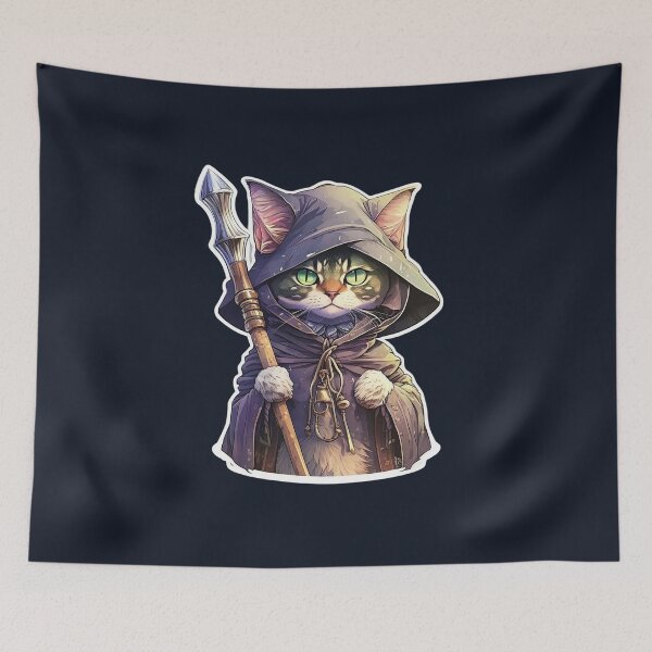 Item preview, Wizard cat designed and sold by Bluecat93.