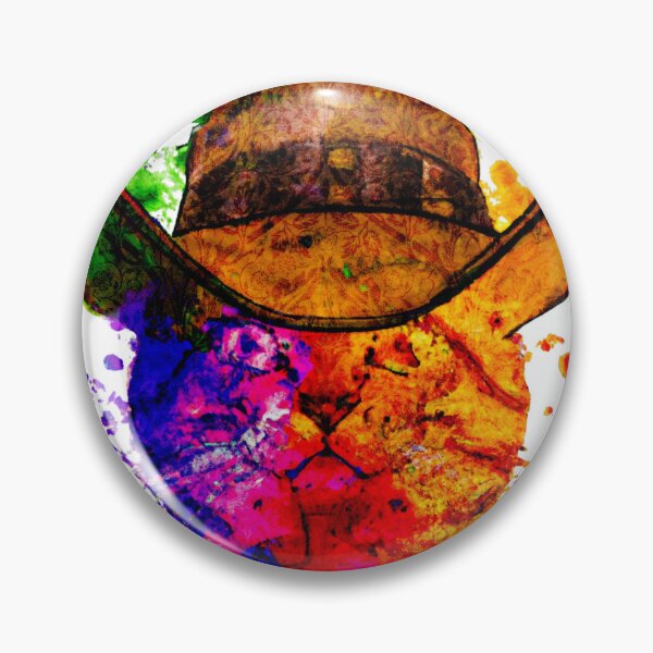 Item preview, Cat in a Cowboy Hat - Meowdy! designed and sold by Rich Summers Art.