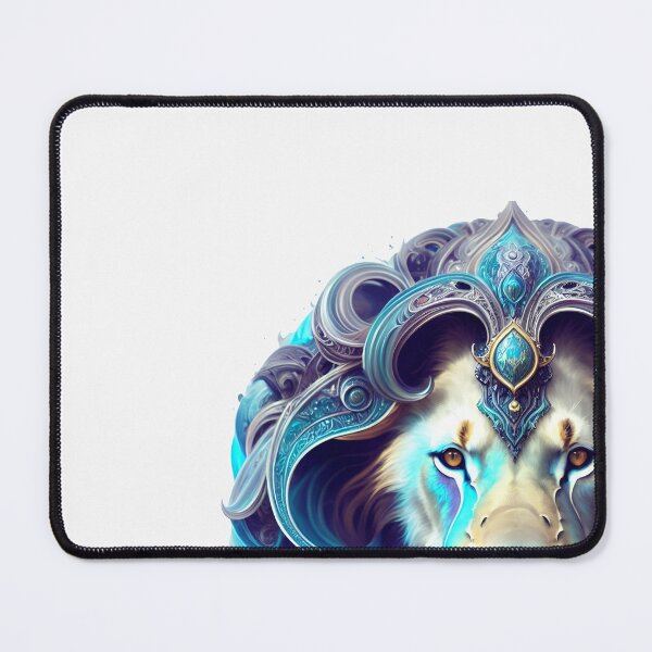 Item preview, Sacred Lion King - Sacred Geometry Art designed and sold by hereisone.