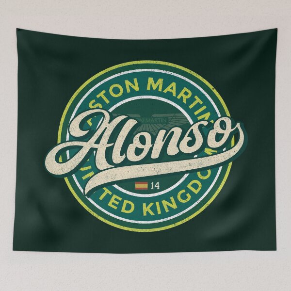 Item preview, Alonso Round Racing Badge designed and sold by Numero14.