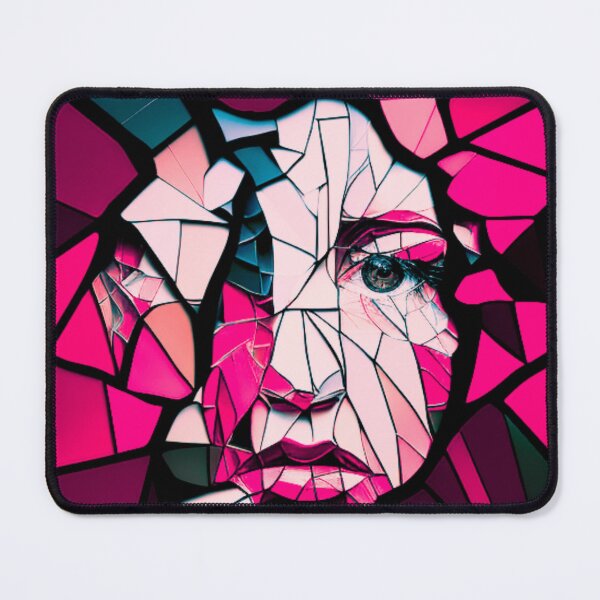 Item preview, Crystal effect woman mirror cracked  designed and sold by YayaBursk.