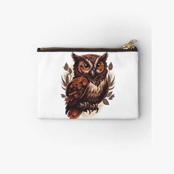 Item preview, Owl tattoo designed and sold by TourDePassion.