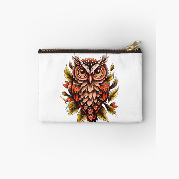 Item preview, Owl tattoo designed and sold by TourDePassion.