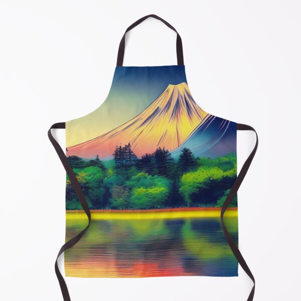 Item preview, Shadows in the Forest - Moonlit Mountains - Japanese landscape designed and sold by WBP Mart.
