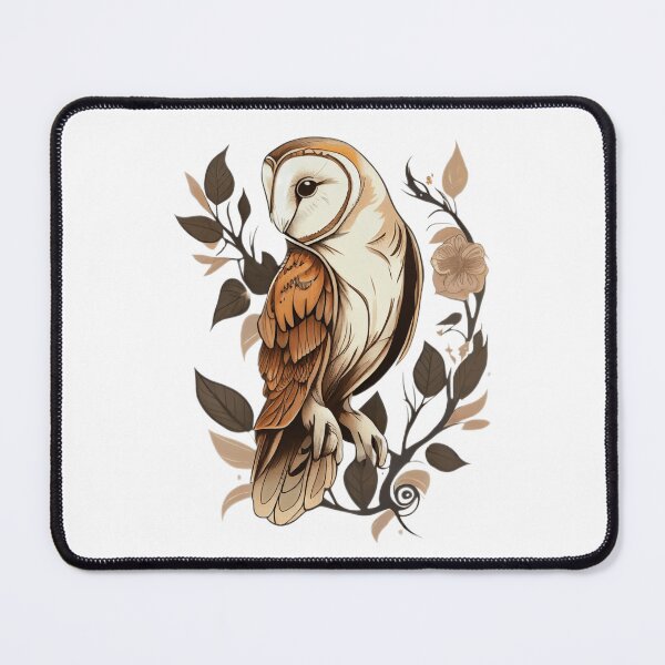 Item preview, Owl tattoo designed and sold by TourDePassion.