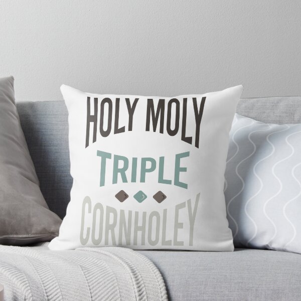 Item preview, Cornhole Saying Holy Moly Triple Cornholey designed and sold by whyitsme.