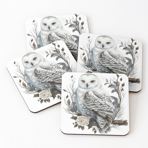 Item preview, Owl tattoo designed and sold by TourDePassion.
