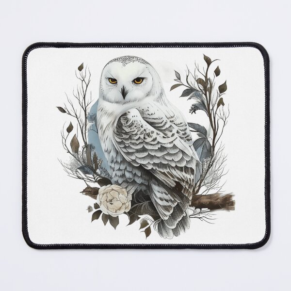 Item preview, Owl tattoo designed and sold by TourDePassion.