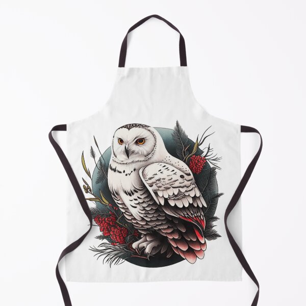 Item preview, Owl tattoo designed and sold by TourDePassion.