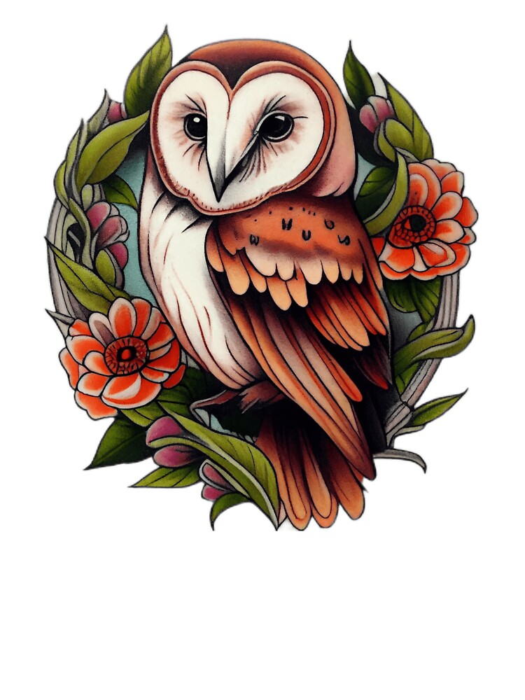 85 Best Barn Owl Tattoos  Designs With Meanings
