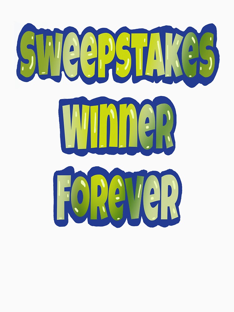 Sweepstakes Addict Essential T-Shirt for Sale by wildjellybeans