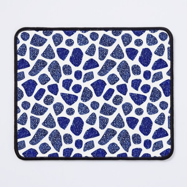Item preview, Speckled Cobalt Blue Terrazzo Texture designed and sold by MrFelixArt.