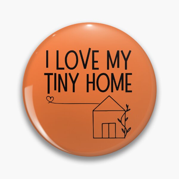 Item preview,  I Love My Tiny Home Cute Black Drawing Design designed and sold by EarthArtDesigns.