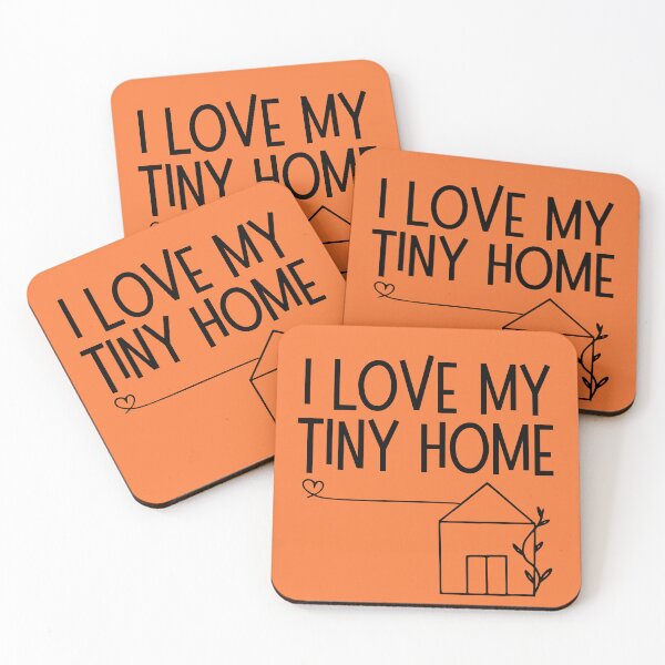 Item preview,  I Love My Tiny Home Cute Black Drawing Design designed and sold by EarthArtDesigns.