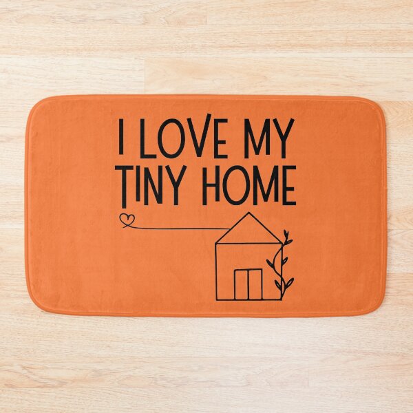 Item preview,  I Love My Tiny Home Cute Black Drawing Design designed and sold by EarthArtDesigns.