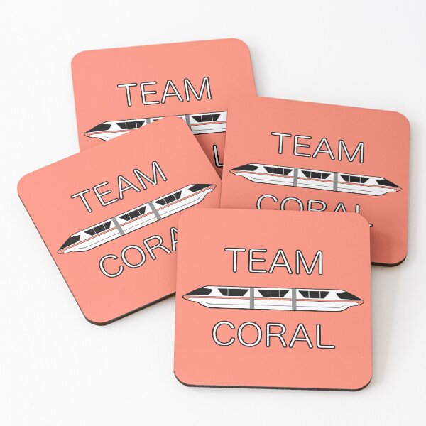 Artikelvorschau, Team Coral Monorail entworfen und verkauft von Uncle-Orville.