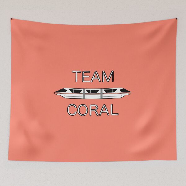Item preview, Team Coral Monorail designed and sold by Uncle-Orville.