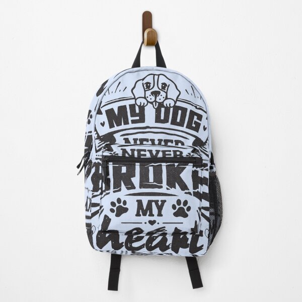 Item preview, My dog never broke my heart - funny saying designed and sold by VichallanStudio.