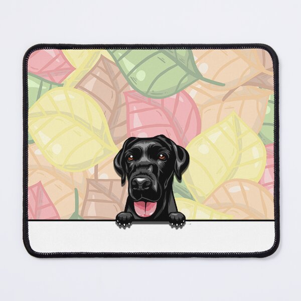 Item preview, Cute Black Labrador peeking dog designed and sold by TheresPawprints.