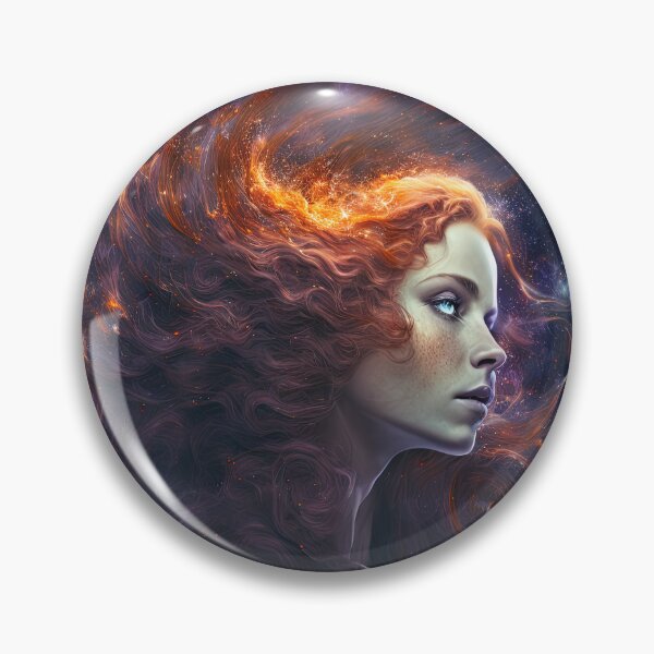 Artikelvorschau, Redhead woman print/poster entworfen und verkauft von artyficial-.