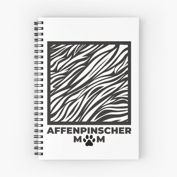 Item preview, Zebra Fur Affenpinscher Mom Dog Art  designed and sold by TheWildFlix.