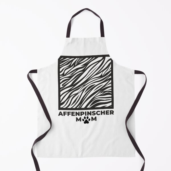Item preview, Zebra Fur Affenpinscher Mom Dog Art designed and sold by TheWildFlix.