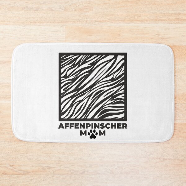 Item preview, Zebra Fur Affenpinscher Mom Dog Art  designed and sold by TheWildFlix.