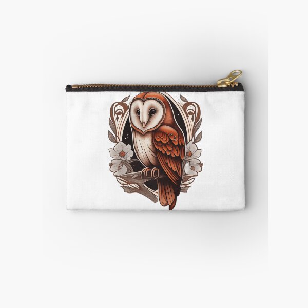 Item preview, American traditional owl tattoo designed and sold by TourDePassion.