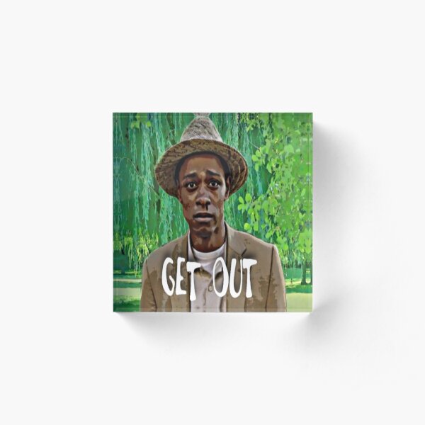 Get Out Andrew Acrylic Block