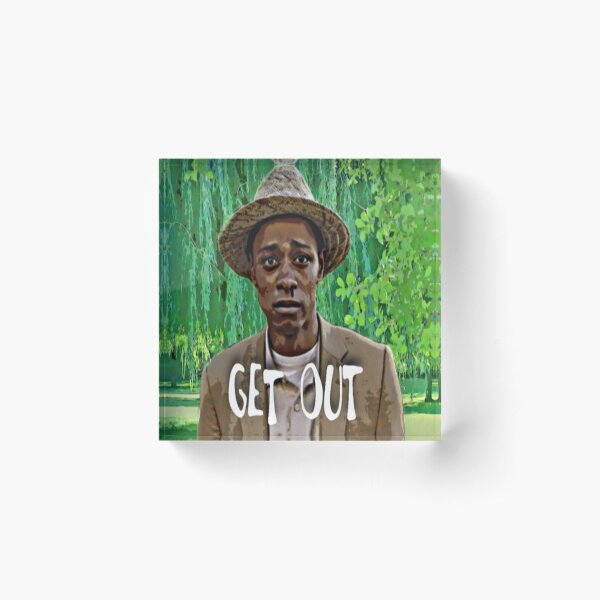 Get Out Andrew Acrylic Block