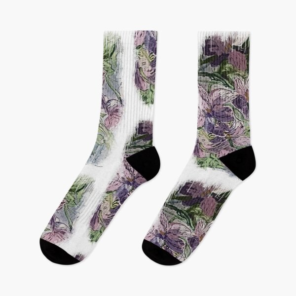 Item preview, Purple and Pink Flower Garden designed and sold by EloiseArt.