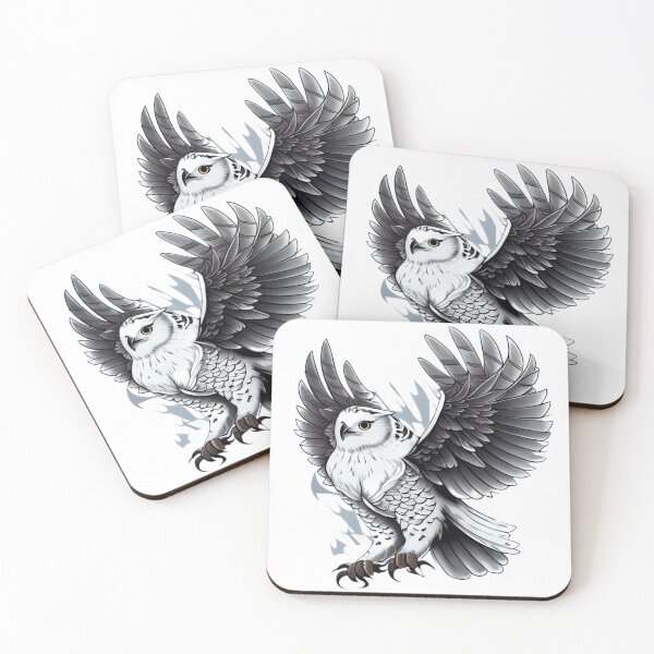 Item preview, American traditional owl tattoo designed and sold by TourDePassion.