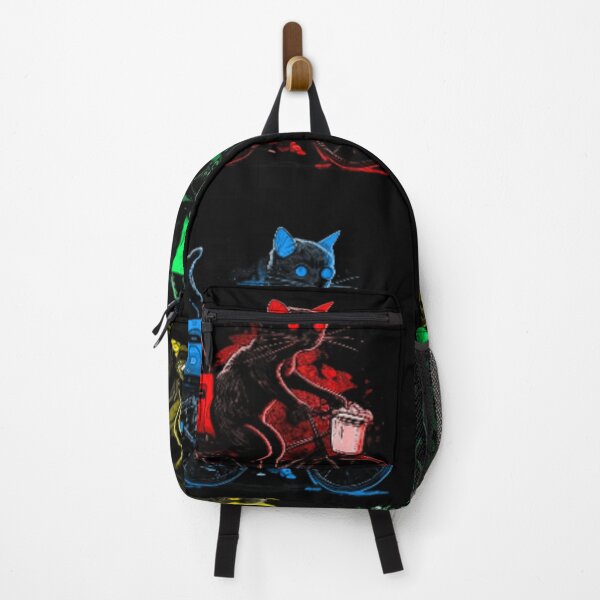 Item preview, Four cats colored design riding bicycle factor designed and sold by YayaBursk.