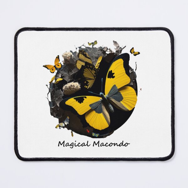 Item preview, Gabriel Garcia Marquez - Yellow Butterflies designed and sold by Kameeno.