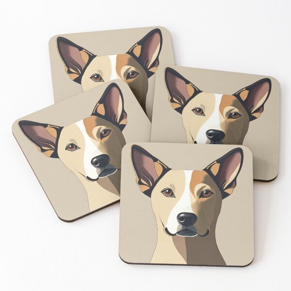 Item preview, Minimalist Boho Style Dog Portrait designed and sold by BohoRhapsody.