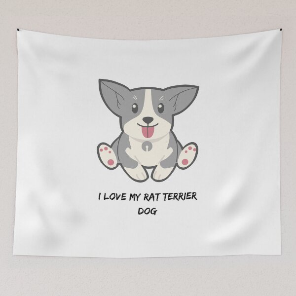 Item preview, I Love My Rat Terrier Dog designed and sold by Exacto.