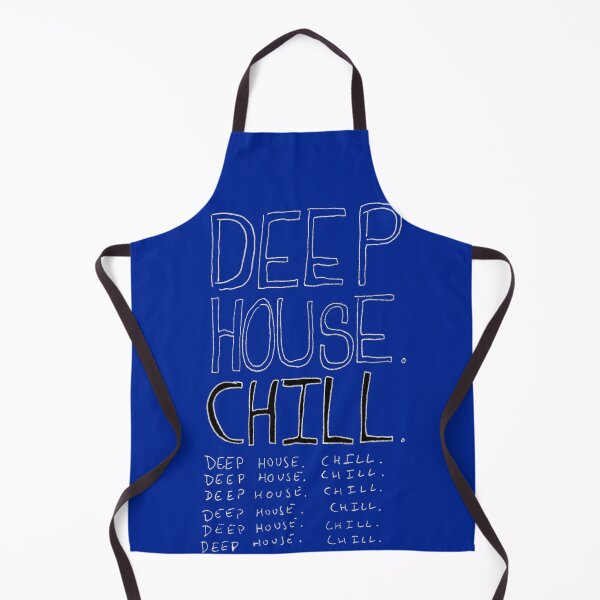 Aperçu de l'œuvre Deep house. froideur. (en blanc) créée et vendue par RobotPizzaGuy.