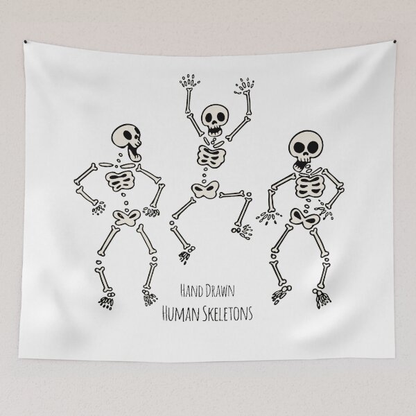 Item preview, Funny Hand Skeletons designed and sold by Vector11.