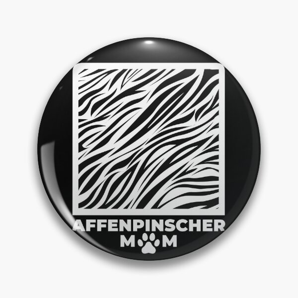 Item preview, Zebra Fur Affenpinscher Mom Dog Art 2 designed and sold by TheWildFlix.