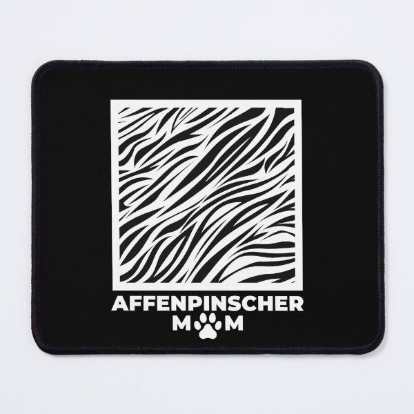 Item preview, Zebra Fur Affenpinscher Mom Dog Art 2 designed and sold by TheWildFlix.