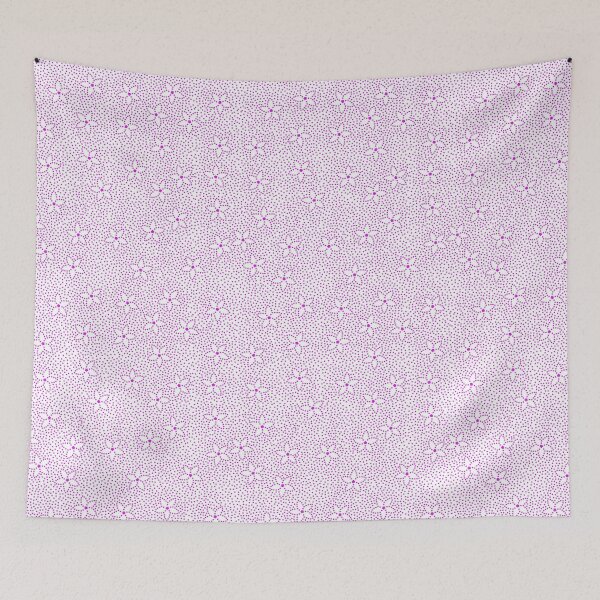 Item preview, Pink Japanese Flowers Pattern designed and sold by WonderLang.
