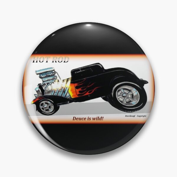 Item preview, Hot Rods  //  The Deuce is wild! designed and sold by Imagin8er.